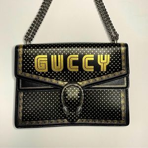 Gucci X SEGA “GUCCY” Dionysus shoulder bag